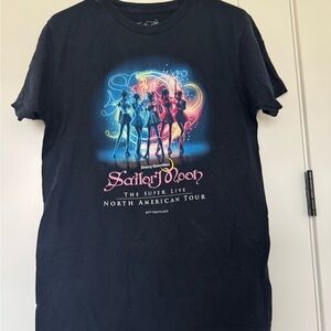 Pretty Guardian Sailor Moon "The Super Live" North American Blue Tour t-shirt M